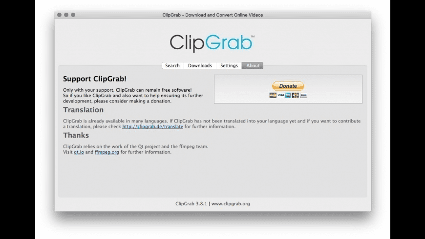 Clipgrab 3.8.7 mac
